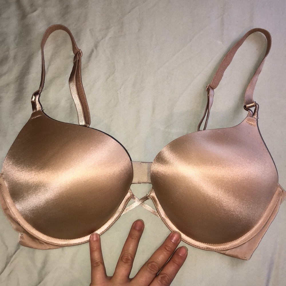 VS tan push-up bra